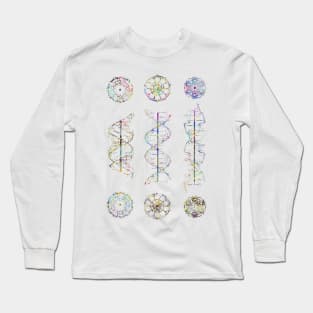 A-,B-, and Z-DNA Long Sleeve T-Shirt